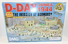 D-DAY June 6 1944 INVASION OF NORMANDY, 114 piece playset BMC toys 2018