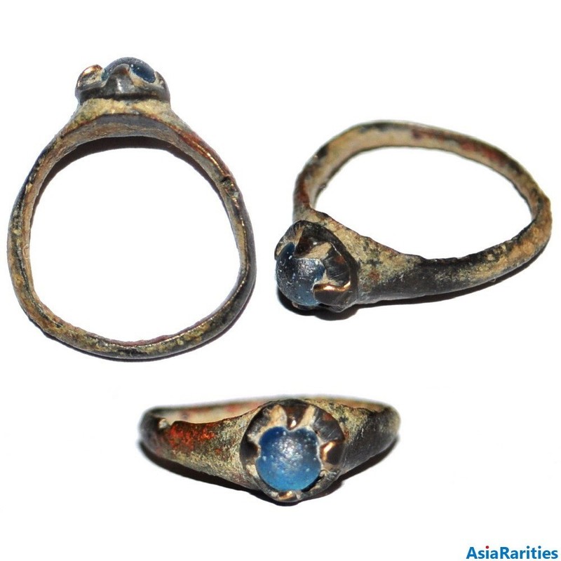 (33607) Soghdian bronze ring.