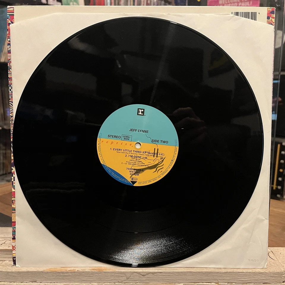 [ROCK/POP]~EXC 12"~JEFF LYNNE~Every Little Thing (Remix)~[1990~WEA]~UK IMPORT~ - Image 3 of 4