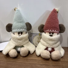 Tokyo Disney Resort Christmas 2025 Lil RingRing Mickey Fairy Plush Badge Set new