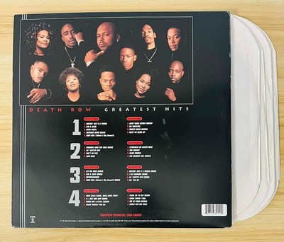 DEATH ROW GREATEST HITS デジタルリマスター版　4LP Death Row / Greatest Hits 2001 US Reissue 4LP Dr. Dre, Ice Cube