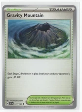 Pokemon Surging Sparks -  177/191 Gravity Mountain