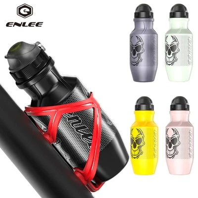 ENLEE Portable Bicycle Water Bottle Cycling Sports Bike Water Drink Kettle 550ML