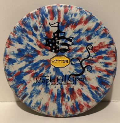Vibram Disc Golf VP 171g MEDIUM  Rubber! NEW. RED, WHITE, BLUE GRANITE! OOP