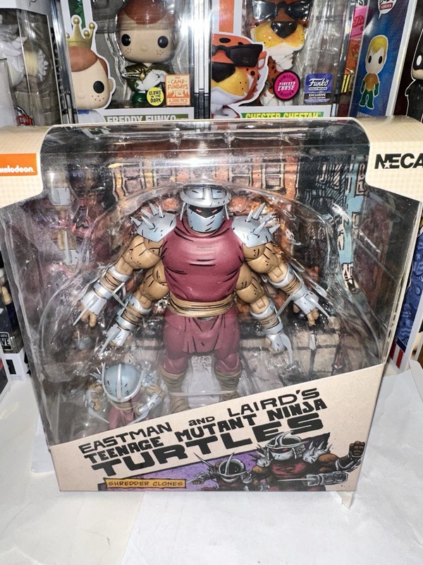 Neca TMNT Teenage Mutant Ninja Turtles Mirage Shredder Clones New