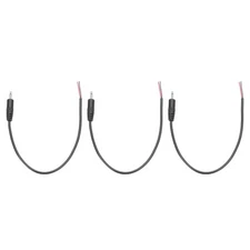 MECCANIXITY 3pcs 2.5mm Male Jack to Bare Wire Open End Replacement TRS 2... 