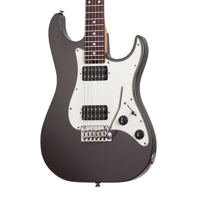 Schecter USA Sunset Custom Wembley HH - Charcoal Metallic Aged Nitro - Open Box