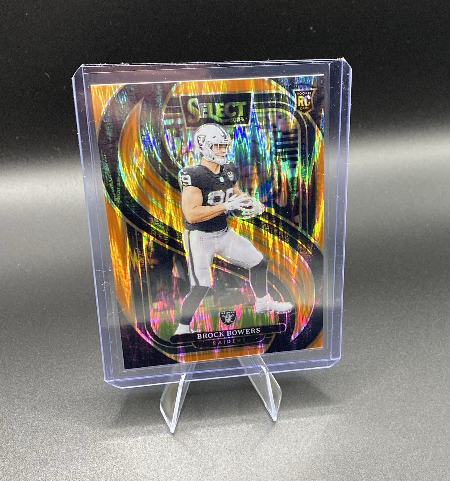 2024 Panini Select Brock Bowers Orange Shock #118 /399 Best Offer RC Rookie