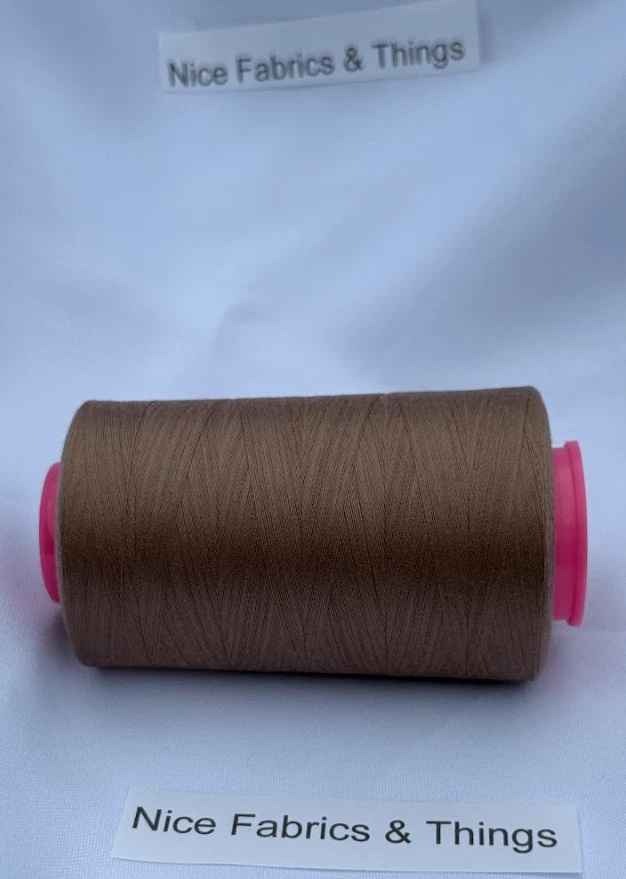 50 Spools -Brown AX 662 Multi Purpose Sewing Thread - Image 2 of 3