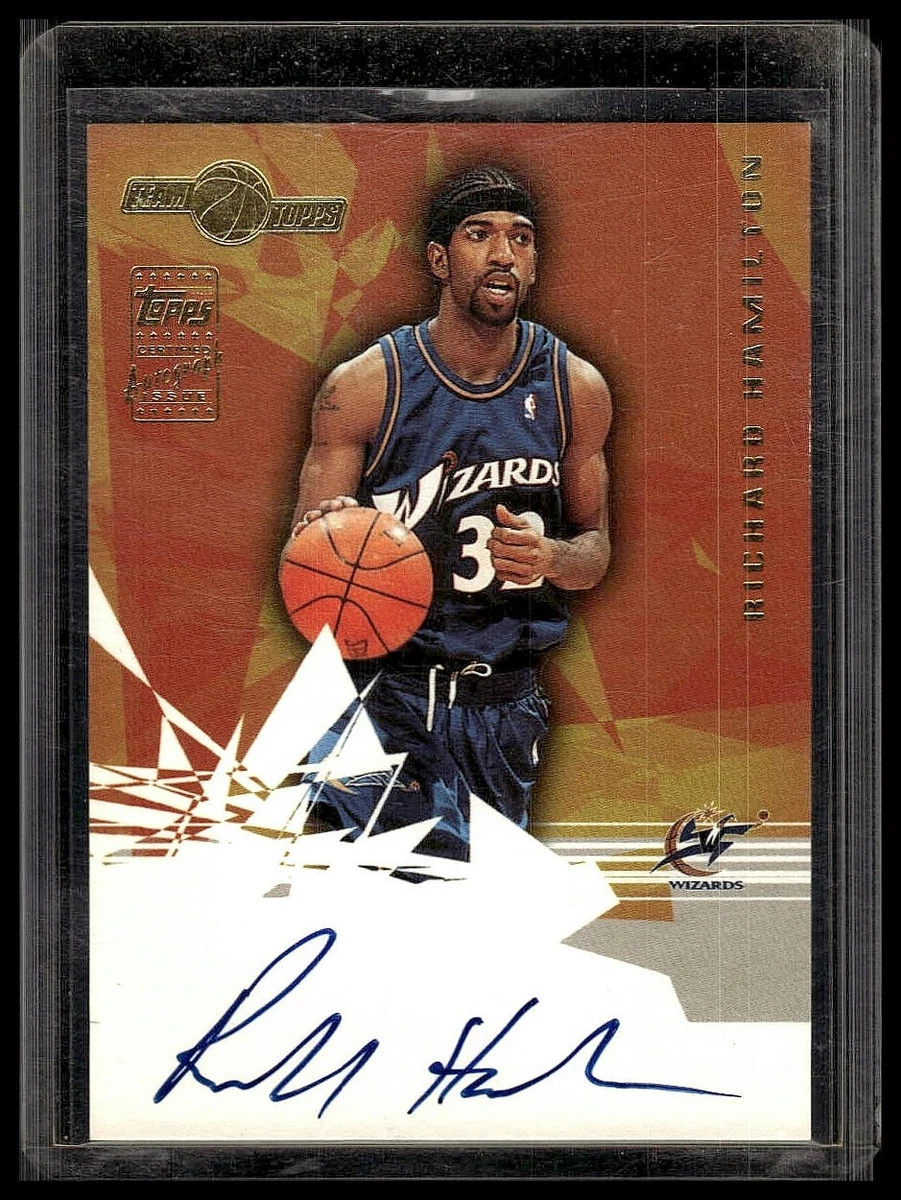 Topps Washington Wizards Basketball Autographed Sports Trading