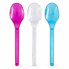 Mehrweg Eisl&ouml;ffel bunt stabil  &ndash; Granita L&ouml;ffel Eisspatel Ijslepel