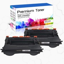 2PK Cartridge for HP 37A CF237A Enterprise M607 M608 M608n M608dn M631 M632 M633