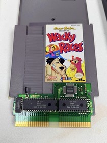 Wacky Races Nintendo NES! CIB! Complete In Box! RARE! Great Shape