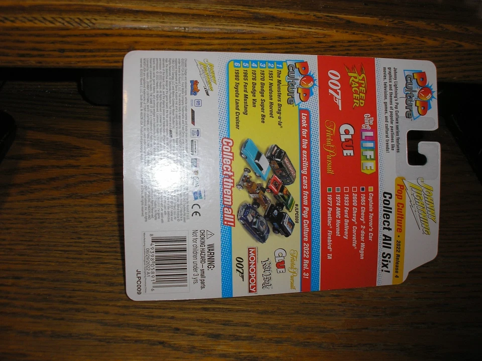 Johnny Lightning #4 Clue Detective Game Mrs. Smith 1933 Ford Delivery Free SHIP - Image 3 of 3