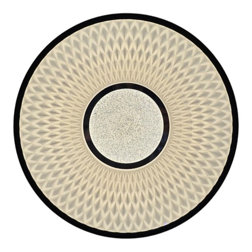Techo Redondo Al Ras Luz LED Dormitorio Efecto Brillante Acrílico Montaje 24W CCT - Imagen 2 de 15