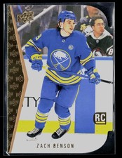 2023-24 Upper Deck #RDT-16 Zach Benson 1994-95 Rookie Tribute Die Cuts