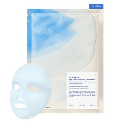 Dr. Althea Aqua Blue Feuchtigkeitsmaske, 4 Stück