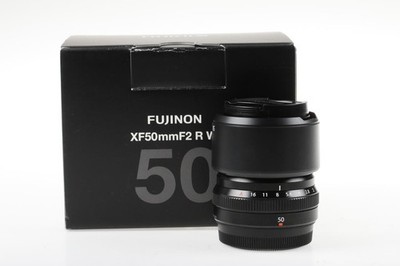FUJIFILM Fujinon XF 50mm f/2,0 R WR - Schwarz - SNr: 85A10555