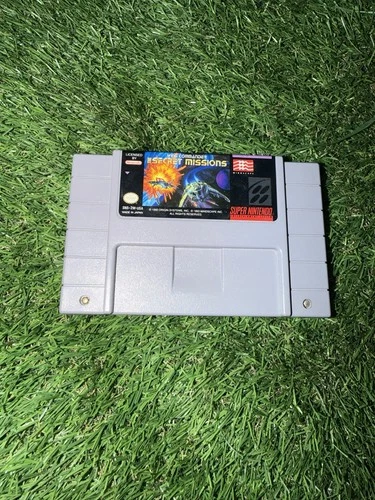 Wing Commander: The Secret Missions (Super Nintendo, 1993) Authentic - SNES