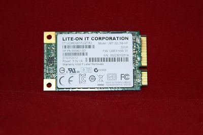 Hewlett-Packard HP, Lite-On SSD 32 Gb, LMT-32L3M-HP Mini mSATA Solid State Drive