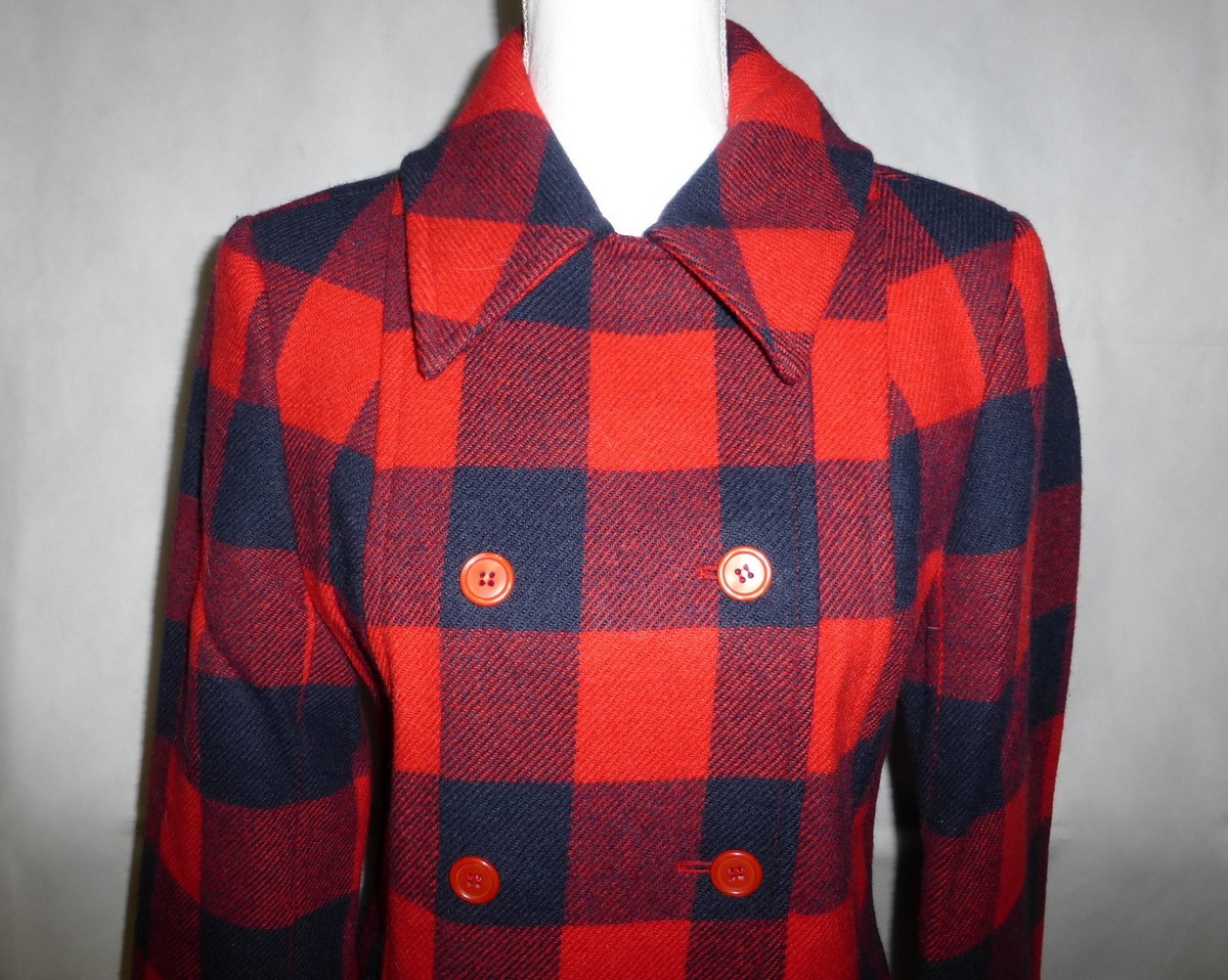 【期間限定】Pendleton Plaid Wool Jacket 70's Vintage 70s Pendleton Wool Jacket Top Coat Plaid Quilted