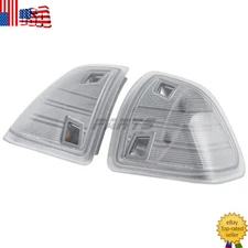 LED Side Mirror Turn Signal Lights For 10-17 Dodge Ram 1500 2500 3500 Clear Lens