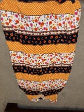 LANE BRYANT - Orange Multicolor Dress Size 20