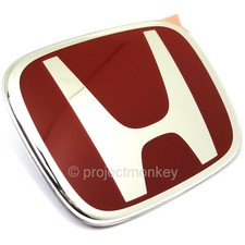 Oem Honda 75701-tgh-a01 17-21 Civic Type R Fk8 Rear Red H Emblem Genuine Part