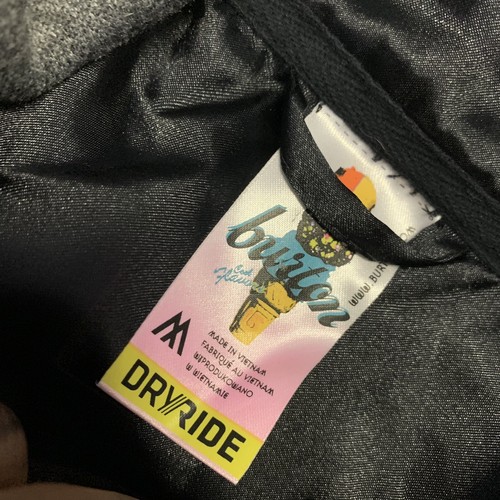 Burton Dryride Sleeveless Hoodie Vest Womens Size XS Snowboard Ski Warm Layers - Picture 6 of 9