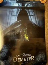 Last Voyage Of The Demeter Used In Theater Movie Poster, 27x40