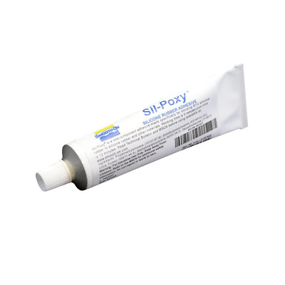 Sil-Poxy  Silicone Rubber Adhesive - 3 Ounce Tube