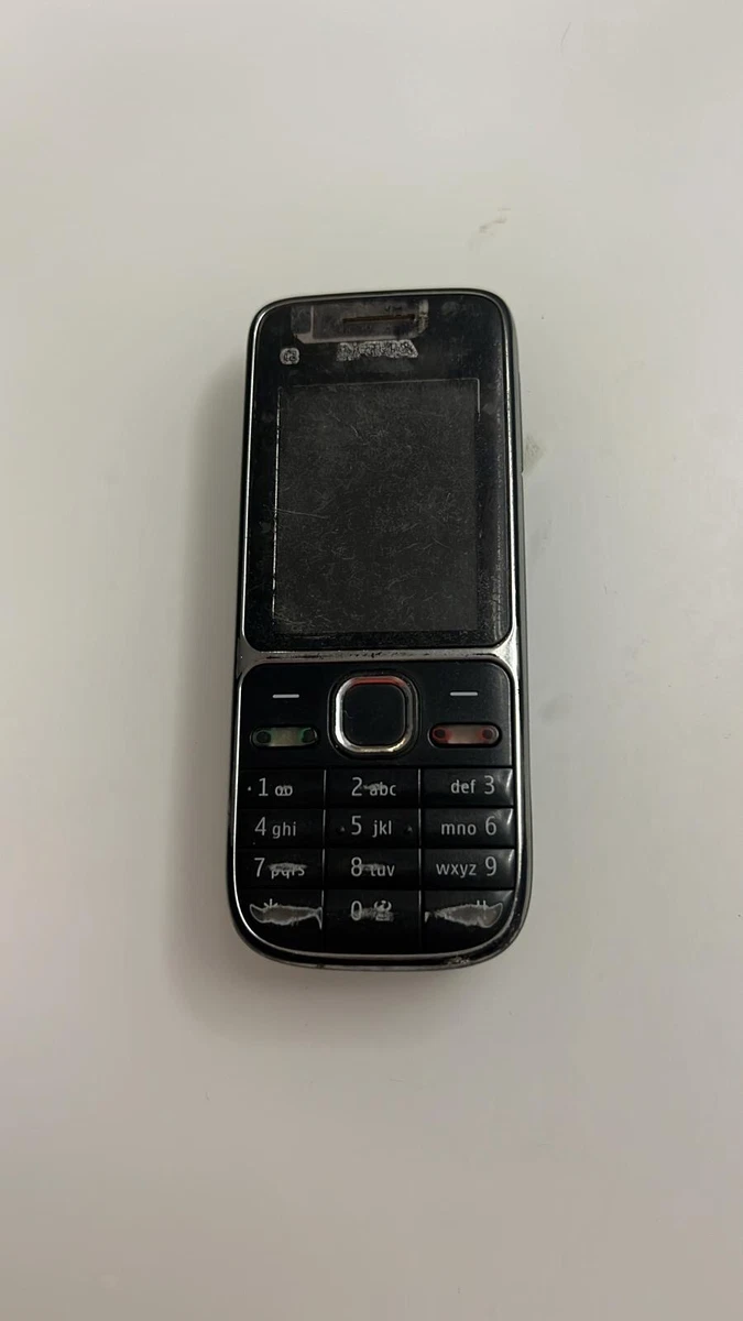 Nokia C2 Classic - Schwarz C2-01 RM-721 Ungeprüft Teilespender