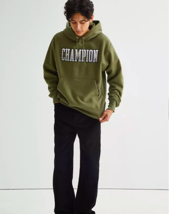 NWT Urban Outfitters Champion Gradient Collegiate Logo Hoodie