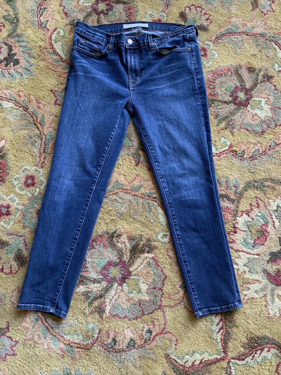 Mid rise best sale dark wash jeans