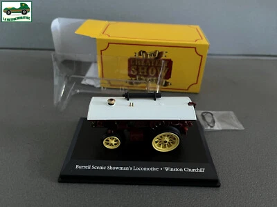 Voiture miniature Cirque Burrell Locomotive Winston Churchill Atlas 1/76 - Photo 1/4