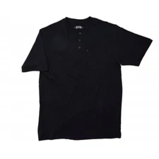 Key Short Sleeve Heavyweight Henley Pocket T,  Key Short Sleeve T Key 825 Navy