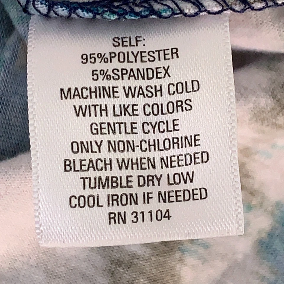 New Directions Women's Petite Small Striped Sleeveless Handkerchief Hem Dress - Image 4 of 4