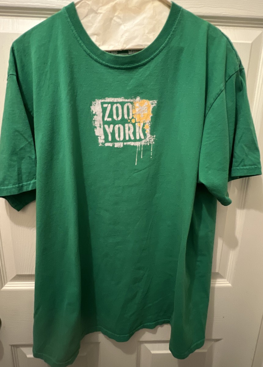ZOO YORK ラガーシャツ Lサイズ zoo york unbreakable T-shirt mens size L Large solid short sleeve