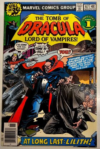 Bronzezeit Marvel Comic Grab von Dracula Schlüsselausgabe 67 hochwertig sehr guter Zustand/nm - Bild 1 von 2
