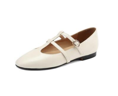 Dr.Martens メリージェーン　UK5 24.0cm Womens Fashion Sweet Candy Color Round Toe T-strap Mary Jane Shoes