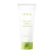IPKN Green Apple Vegan Cleansing Foam 150ml- Gentle, Effective, and Eco-Friendly