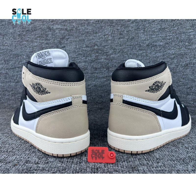 Nike Air Jordan 1 ラテホワイト/ブラック/ベージュ 楽天市場】NIKE WMNS AIR JORDAN 1 RETRO HI OG LATTE black