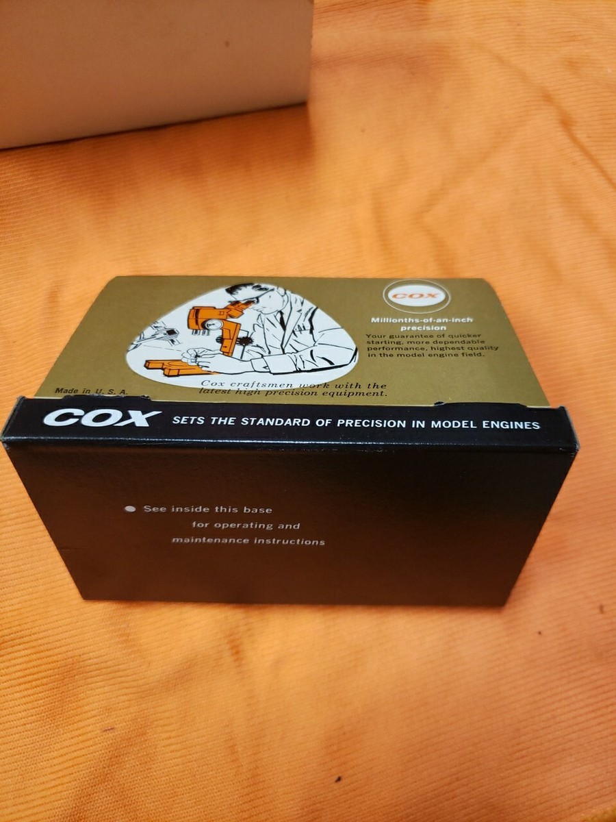 cox 0.051 エンジン Cox .051 - COX engine - COX Tee Dee 0.051 In Case - NIB - No