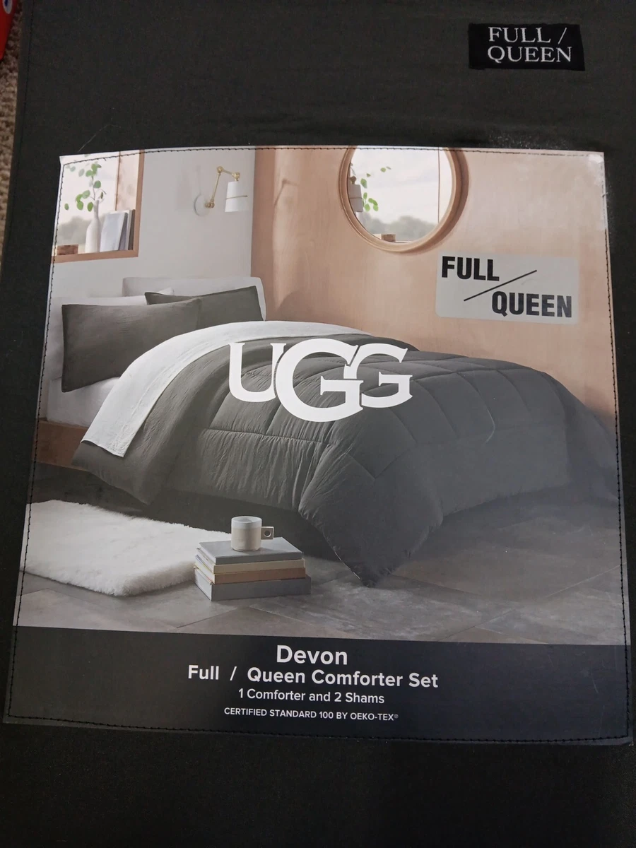 Ugg devon best sale charcoal comforter