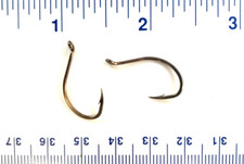 100 VMC 9299BZ 9299 Faultless Bronze Octopus Live Bait Fish Fishing Hooks Size 2