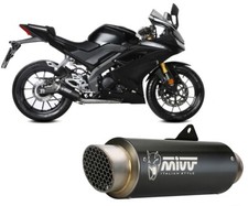 Complete Exhaust MIVV GPpro Black for YAMAHA YZF R125 2019   2024