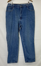 Vintage 80's PS Gitano Jeans Womens 18W/32 Average Tapered Medium Wash Denim FS