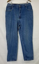 Vintage 80's  PS Gitano Jeans Womens 18W/32 Average Tapered Medium Wash Denim FS