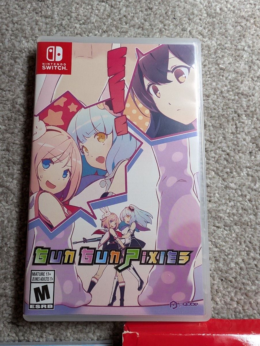 Gun Gun Pixies Nintendo Switch complete in box Art Book GunGun Day
