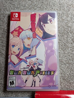 Gun Gun Pixies Nintendo Switch complete in box Art Book GunGun Day